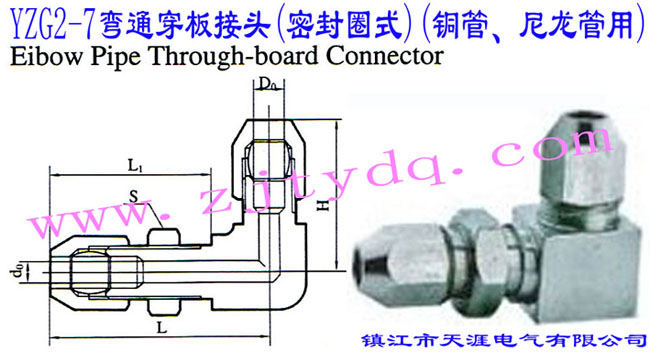 YZG2-7ͨ^(ܷȦʽ)(~)Elbow Pipe Through-board Connector